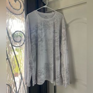 Realtree Fishing Long Sleeve White Camo